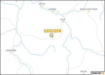map of Dongora