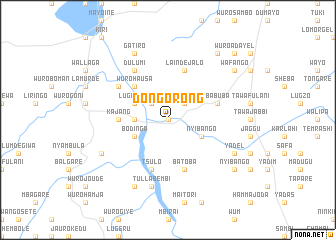 map of Dongorong