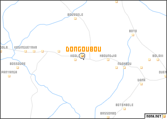 map of Dongoubou