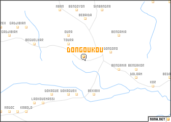 map of Dongoukou
