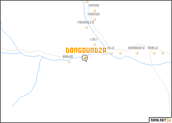 map of Dongoundza