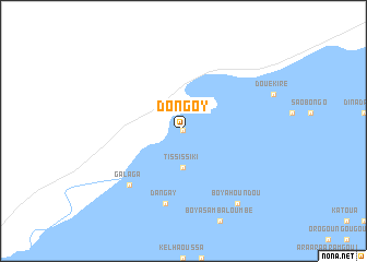 map of Dongoy