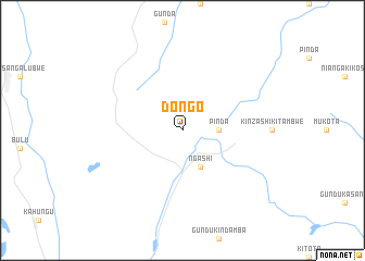 map of Dongo