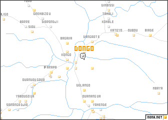 map of Dongo