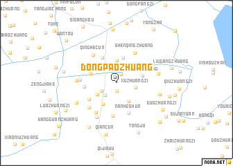 map of Dongpaozhuang