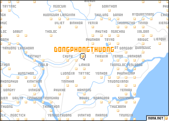 map of Ðông Phong Thương