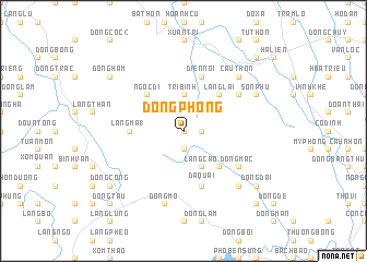 map of Ðồng Phong