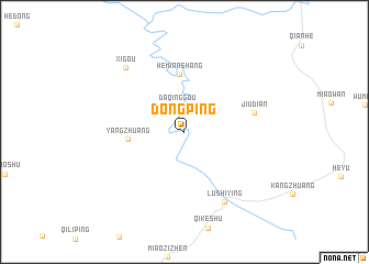 map of Dongping