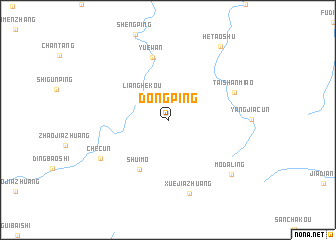 map of Dongping