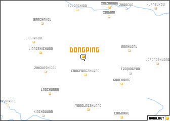 map of Dongping
