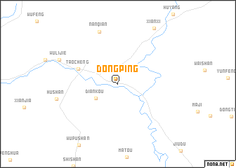 map of Dongping