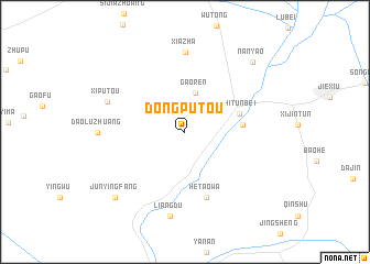 map of Dongputou