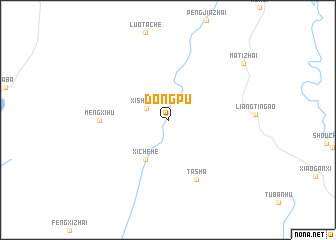 map of Dongpu