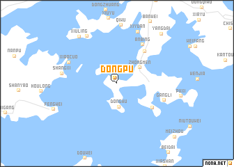 map of Dongpu