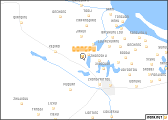 map of Dongpu