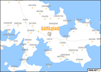 map of Dongqiao