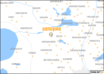 map of Dongqiao