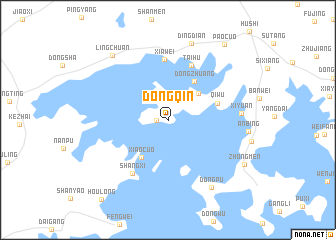 map of Dongqin