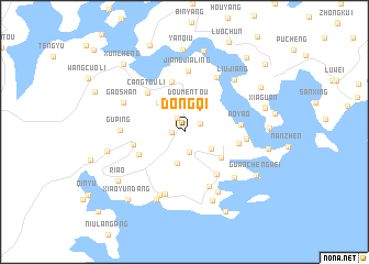 map of Dongqi