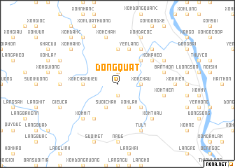 map of Ðông Quất