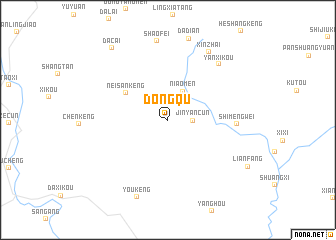 map of Dongqu