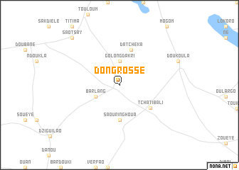 map of Dongrossé