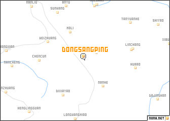 map of Dongsangping