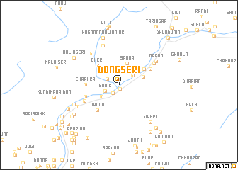 map of Dong Seri