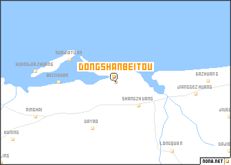 map of Dongshanbeitou