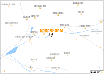 map of Dongshandi