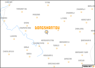 map of Dongshantou