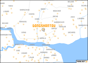 map of Dongshantou