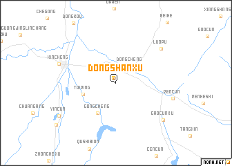 map of Dongshanxu