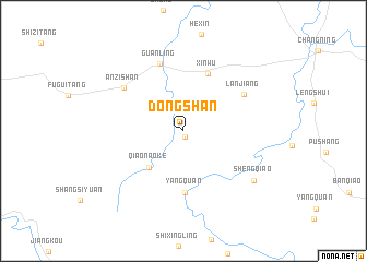 map of Dongshan