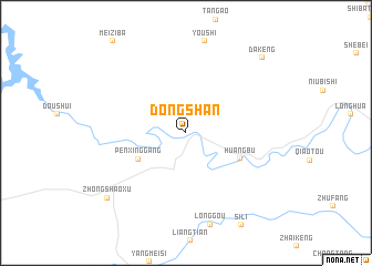 map of Dongshan