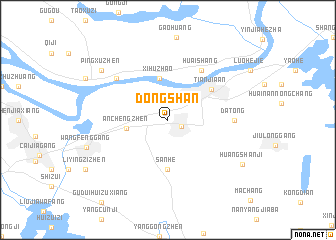 map of Dongshan