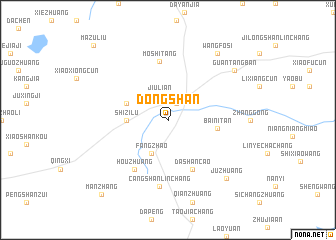 map of Dongshan