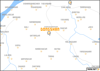 map of Dongshan