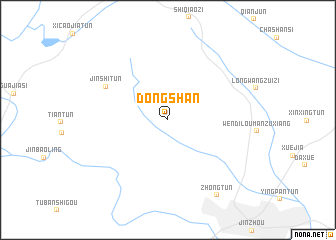 map of Dongshan
