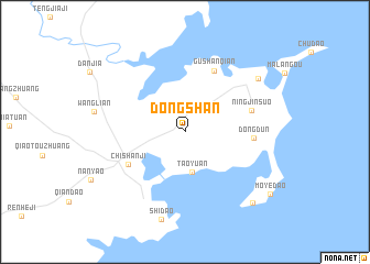 map of Dongshan