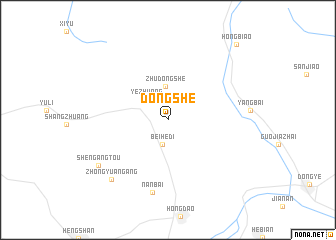 map of Dongshe