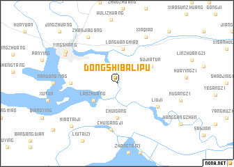 map of Dongshibalipu