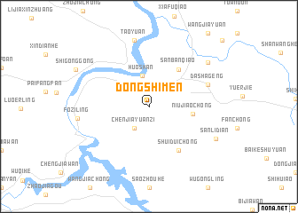 map of Dongshimen