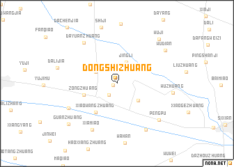 map of Dongshizhuang