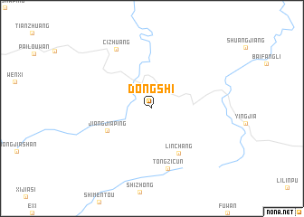 map of Dongshi