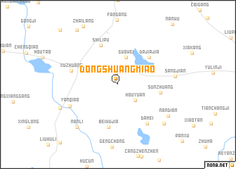 map of Dongshuangmiao