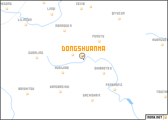 map of Dongshuanma
