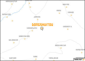 map of Dongshuitou