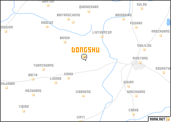 map of Dongshu