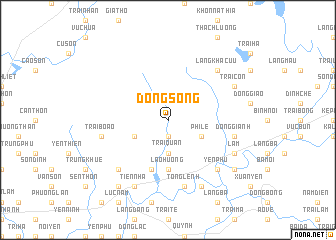 map of Dông Song